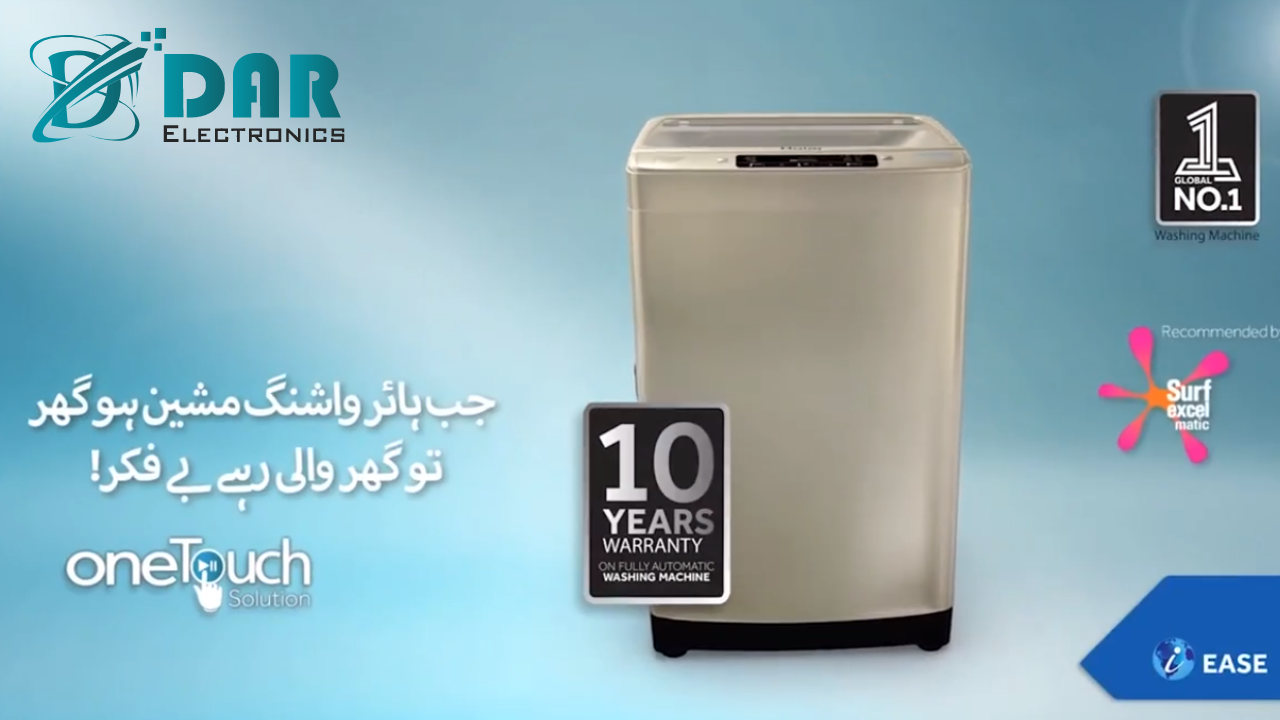 Haier Washing Machine: Innovation and Efficiency for Modern Laundry I DAR Electronics